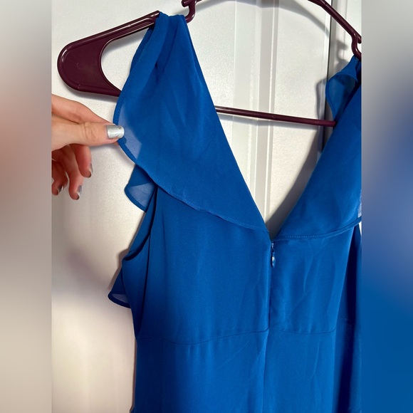 NWT BCBGeneration Lace-Inset Tiered Ruffled Maxi Dress - Size 2 - Picture 13 of 15